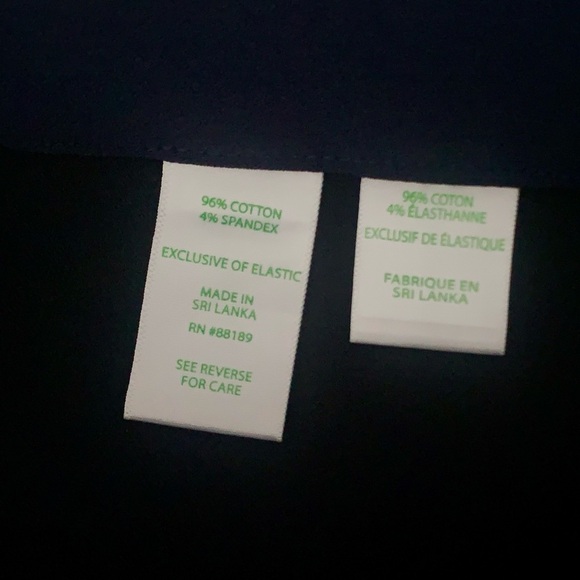 Lilly Pulitzer High-Rise Merrin Bi-Stretch Pant in Navy NWT - Size 10 - Picture 8 of 11